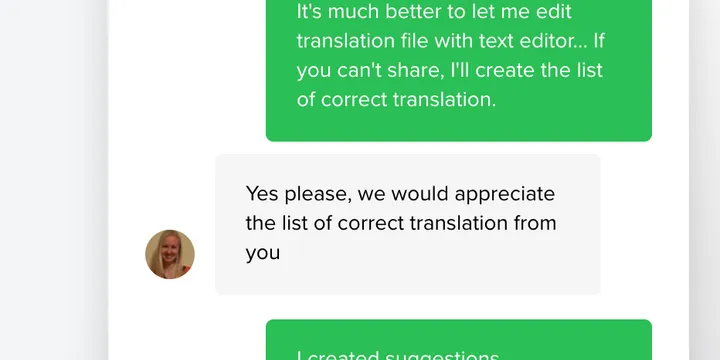pipedriveへ日本語訳を送ってみた